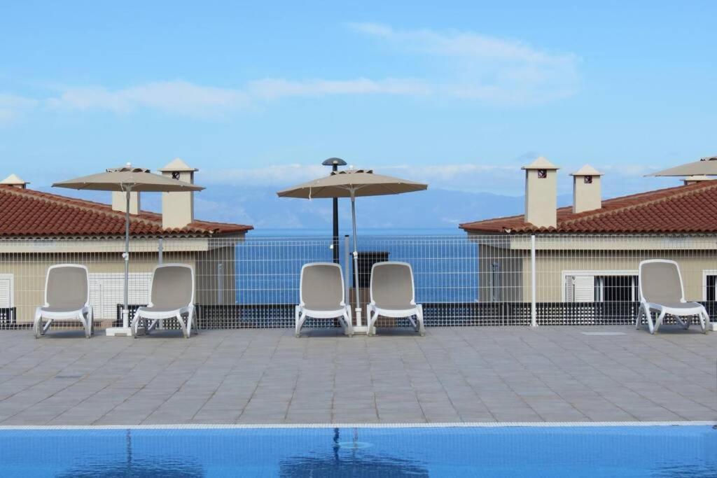 Luxury House With 3 Bedrooms, Sea Wiew And Swimming Pool In A Quiet Residence Puerto de Santiago  Exterior foto